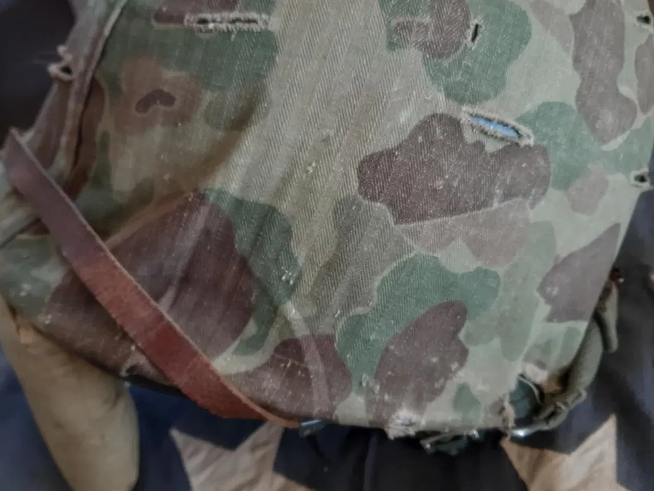 Billede 3 - USMC hjelm fra WW2/Korea