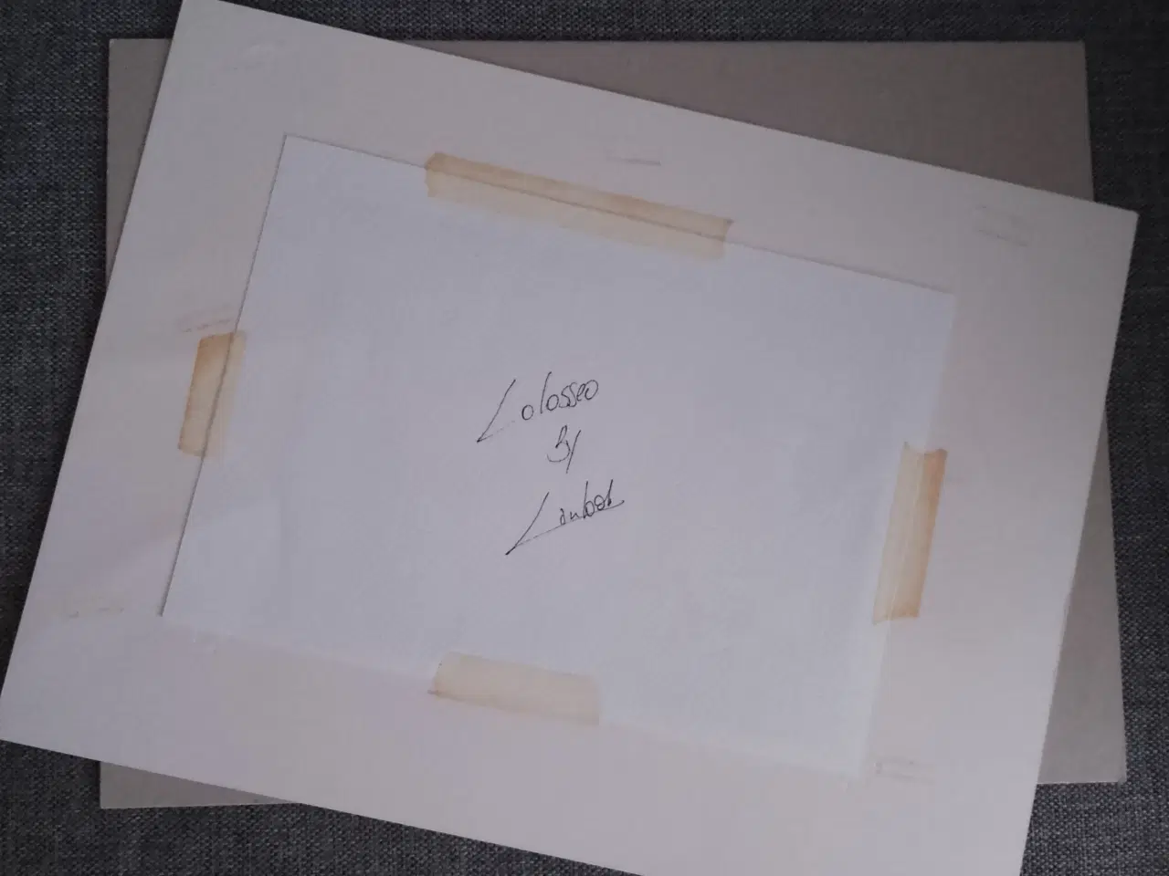 Billede 2 - Colosseum - akvarel