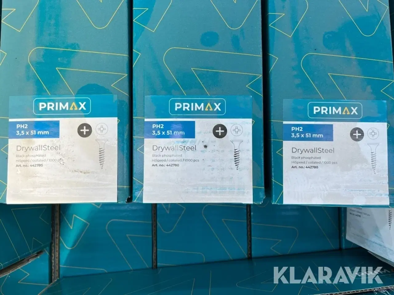 Billede 5 - Gipsskruebånd Primax 3,5x51mm - 53 pakker