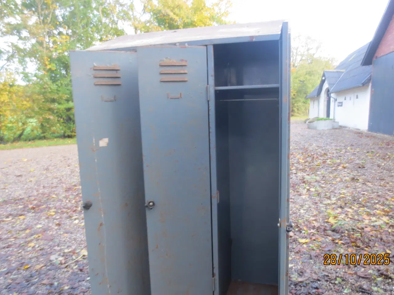 Billede 3 - 1 stk Blika Stålskab med 3 låger