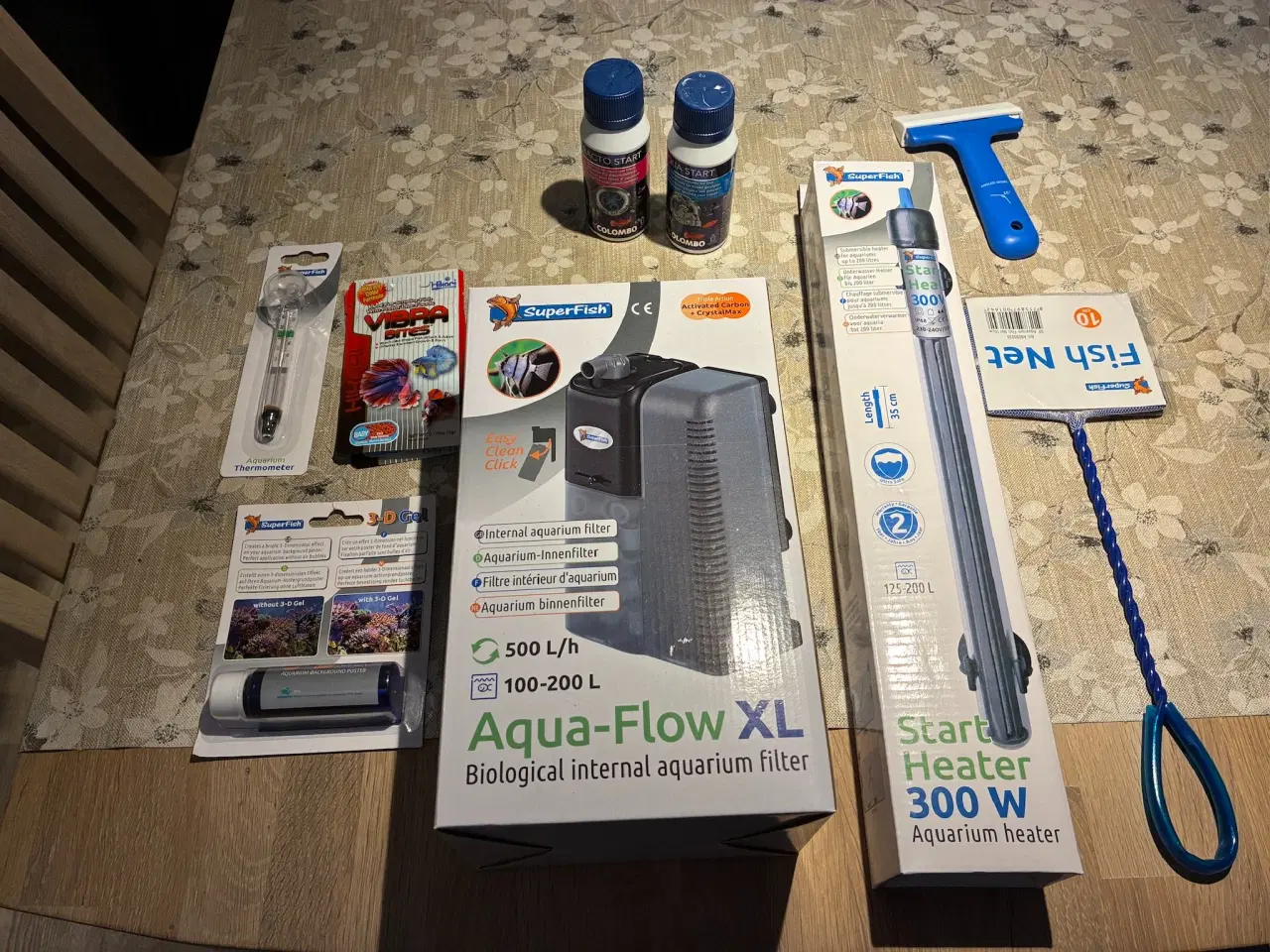 Billede 1 - Akvarie 146L med porsa under stel og plade på