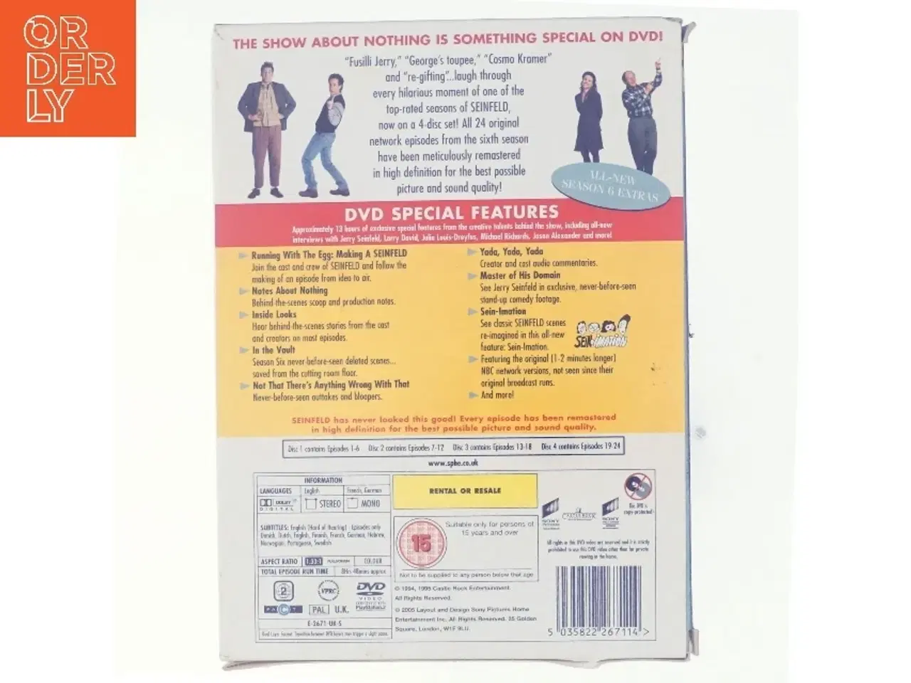 Billede 3 - Seinfeld, season 6