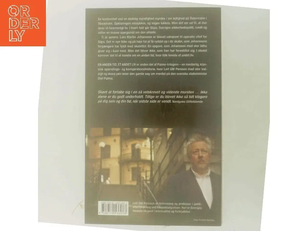 Billede 3 - En anden tid, et andet liv af Leif G. W. Persson (Bog)