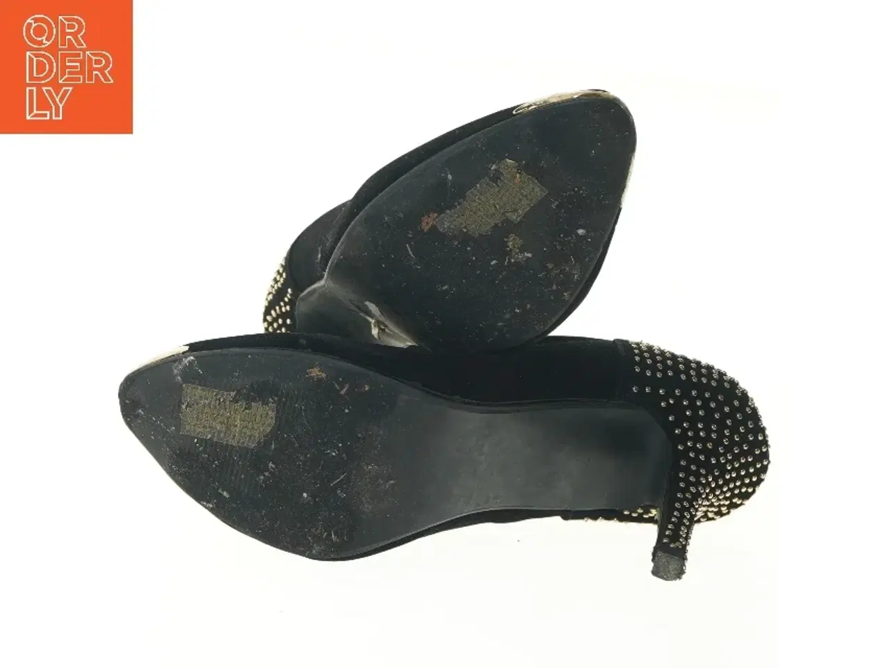 Billede 6 - Støvletter med nitter (str. 37-38 )