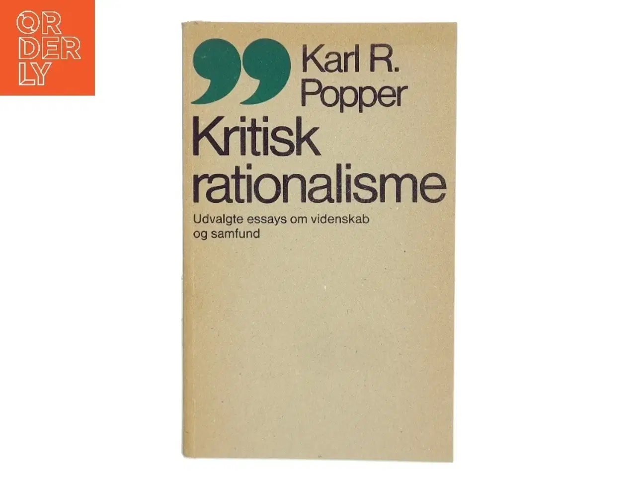 Billede 1 - Kritisk rationalisme af Karl R. Popper (Bog)