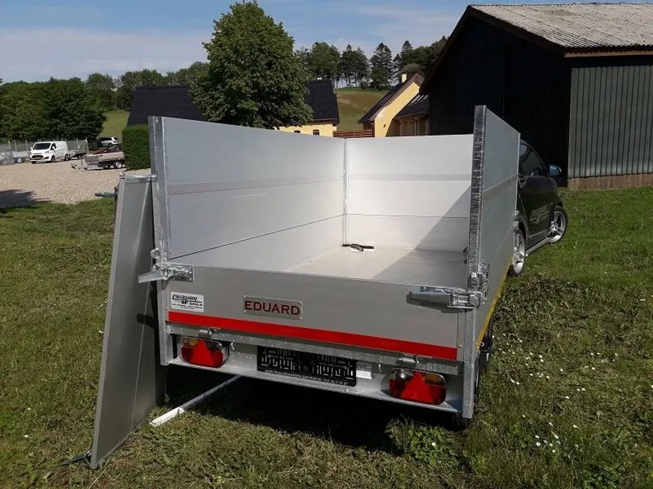 Billede 2 - 70 cm Ekstra sider til Eduard trailer 3116 Tophængt