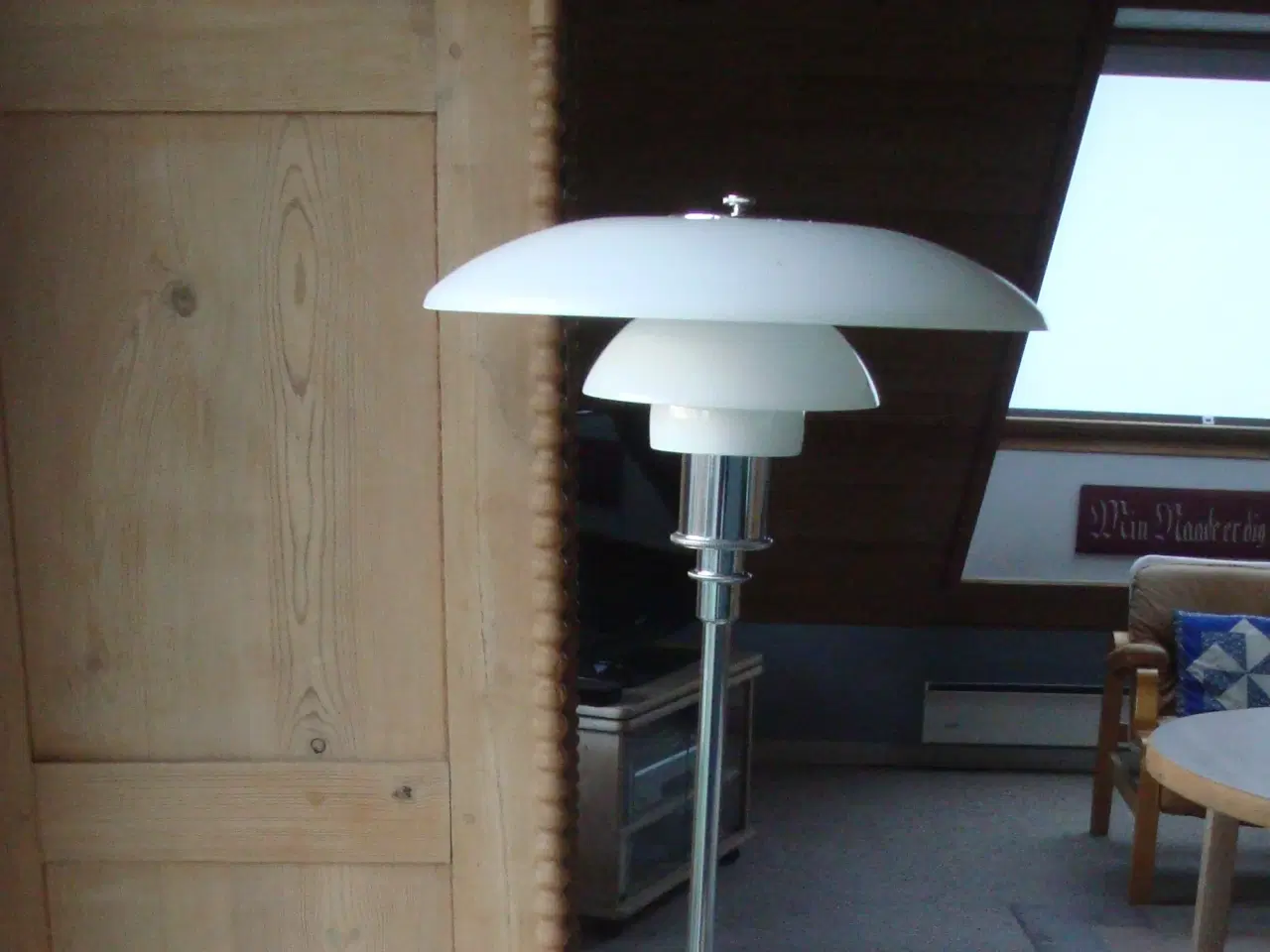 Billede 1 - PH gulvlampe 3 1/2 2 1/2 krom