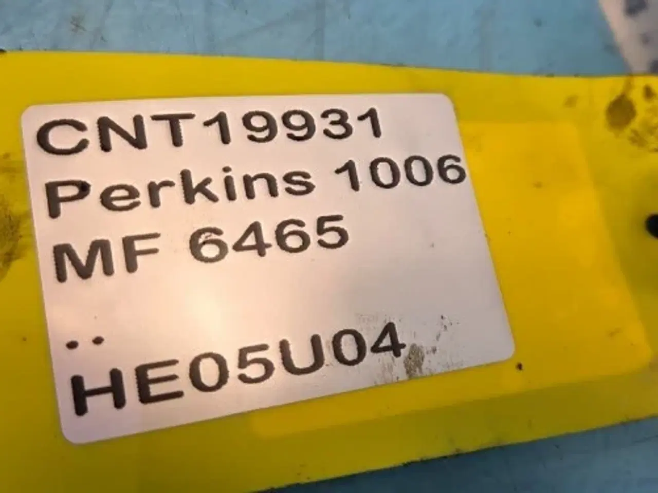 Billede 12 - Perkins 1006 Rør 4225030M1