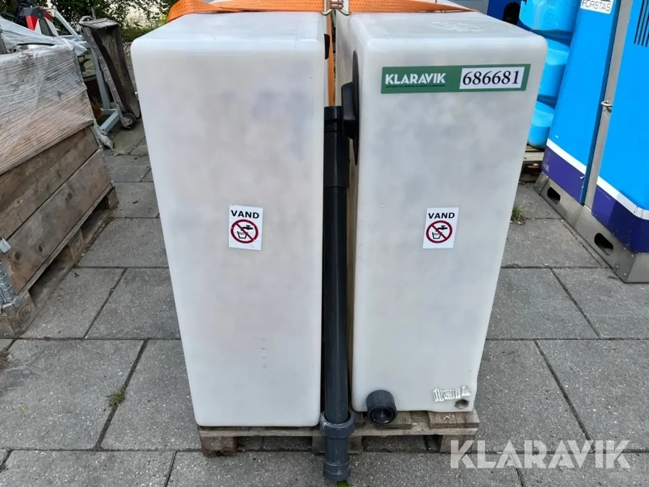 Billede 3 - Vandtanke Wydale 400 liter - 4 styk