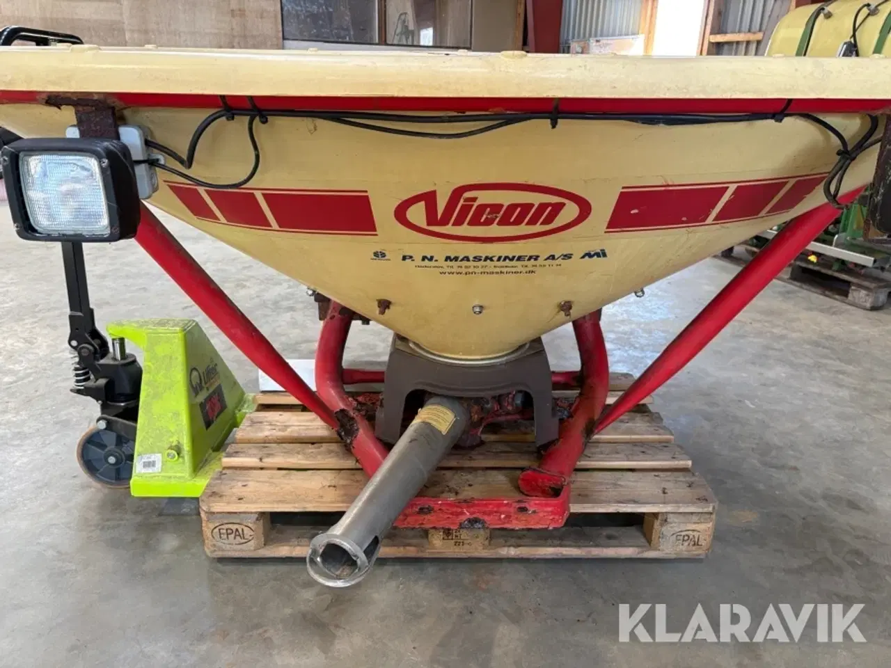 Billede 10 - Gødningsspredere Kverneland PS04 med hydraulikpumpe