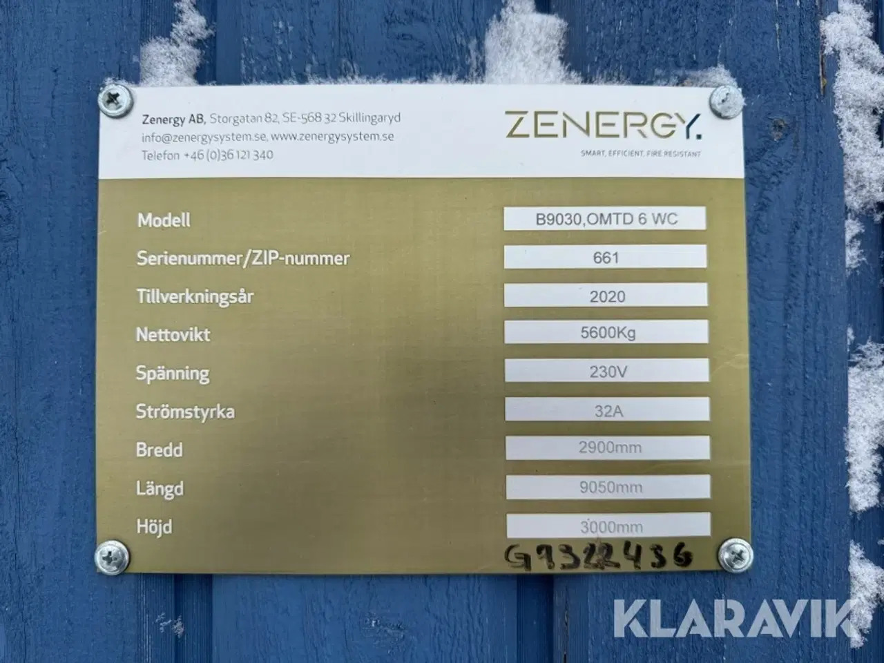 Billede 5 - Mandskabsvogn Zenergy B9030, OMTD 6 WC