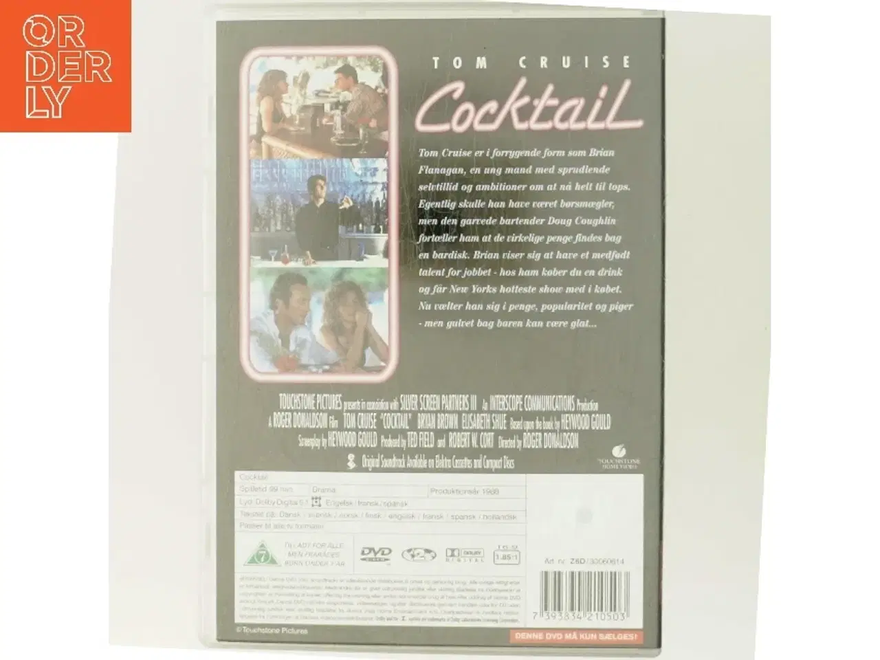 Billede 3 - Cocktail med Tom Cruise (DVD)