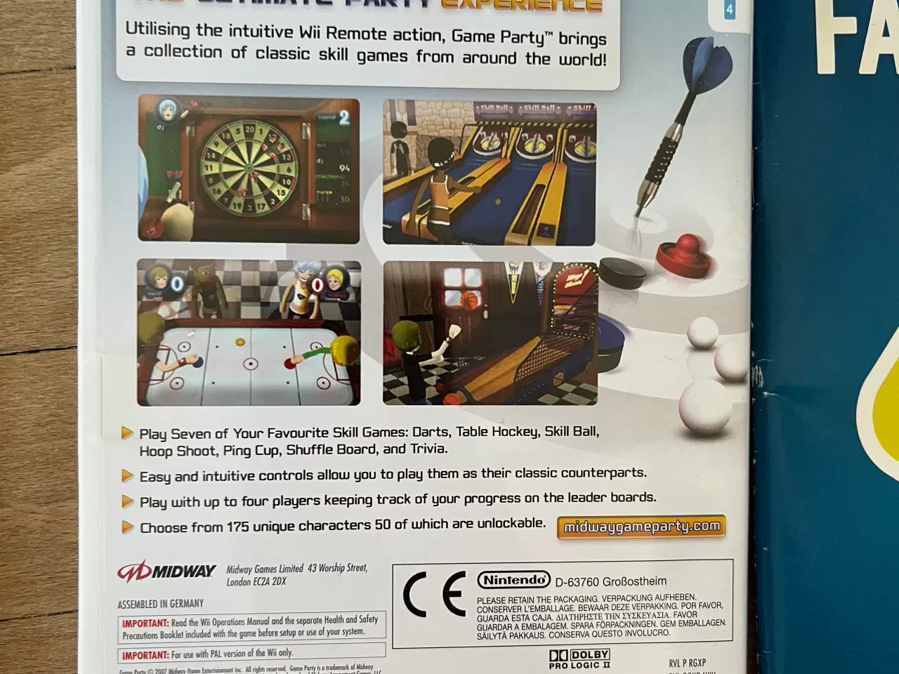Billede 7 - Nintendo Wii med 3spil og tilbehør 