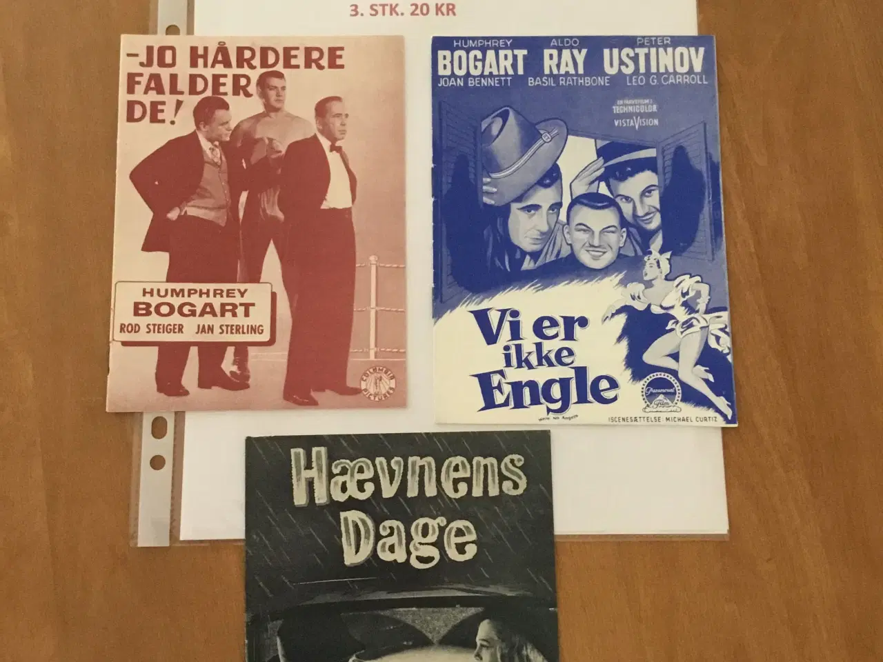 Billede 4 - Filmprogrammer - HUMPHREY BOGART - se rabat
