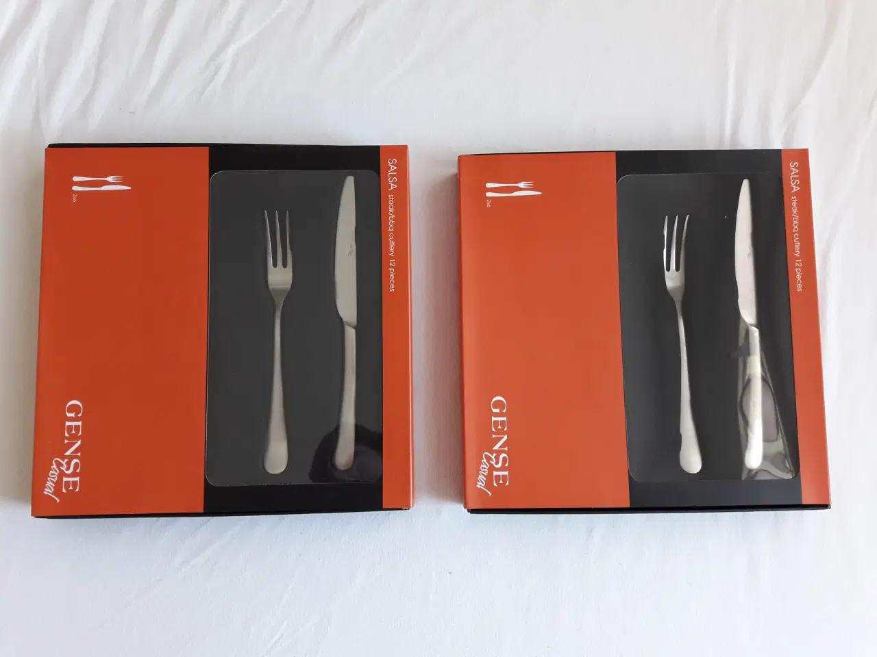 Billede 1 - GENSE grillbestik / steakbestik ( 2 sæt )a