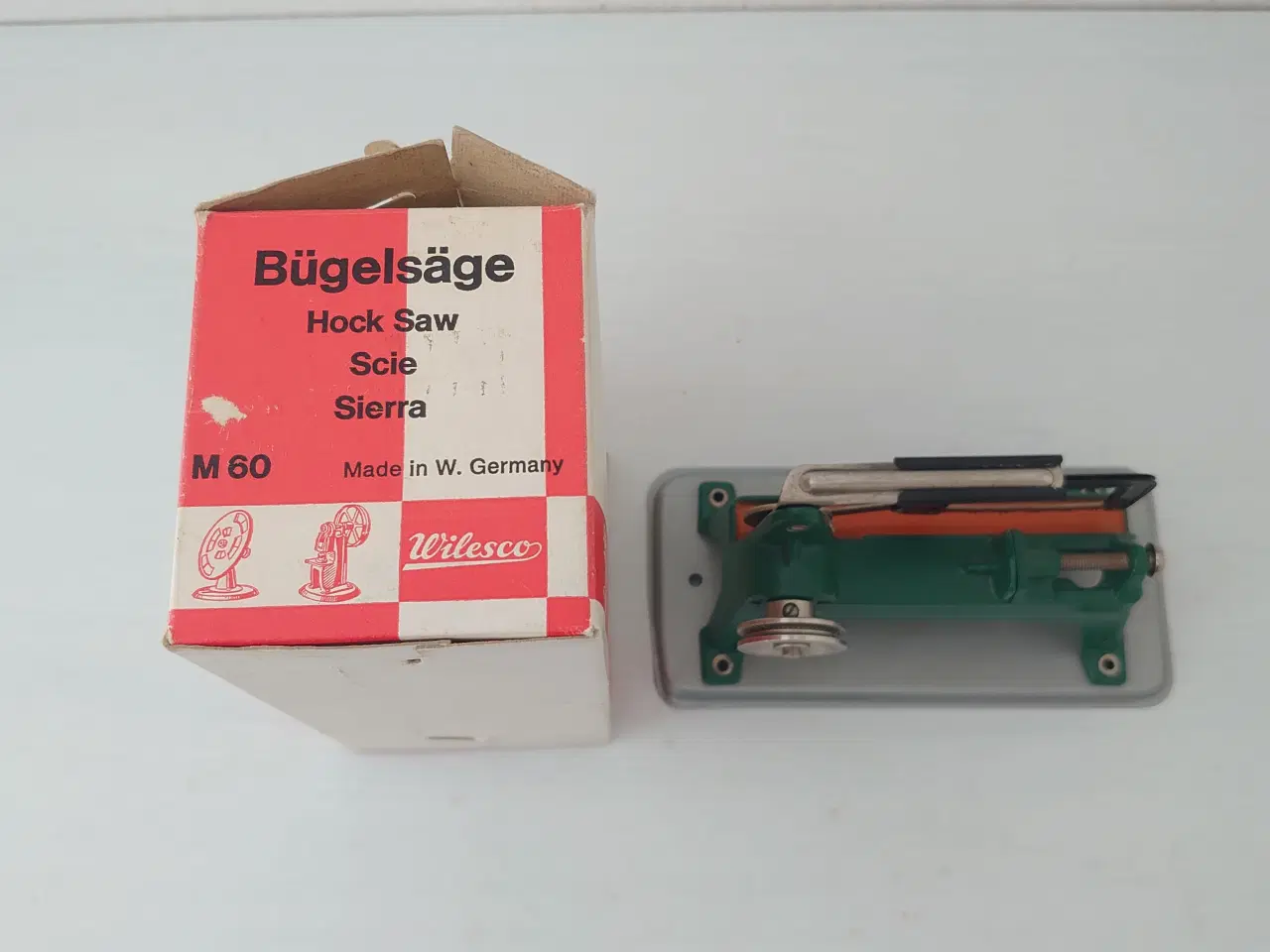 Billede 2 - Dampmaskinetilbehør: Wilesco M60 med kasse.