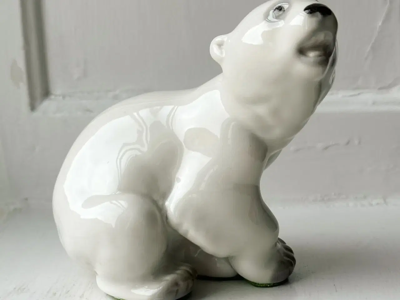 Billede 2 - Porcelænsfigur, isbjørn