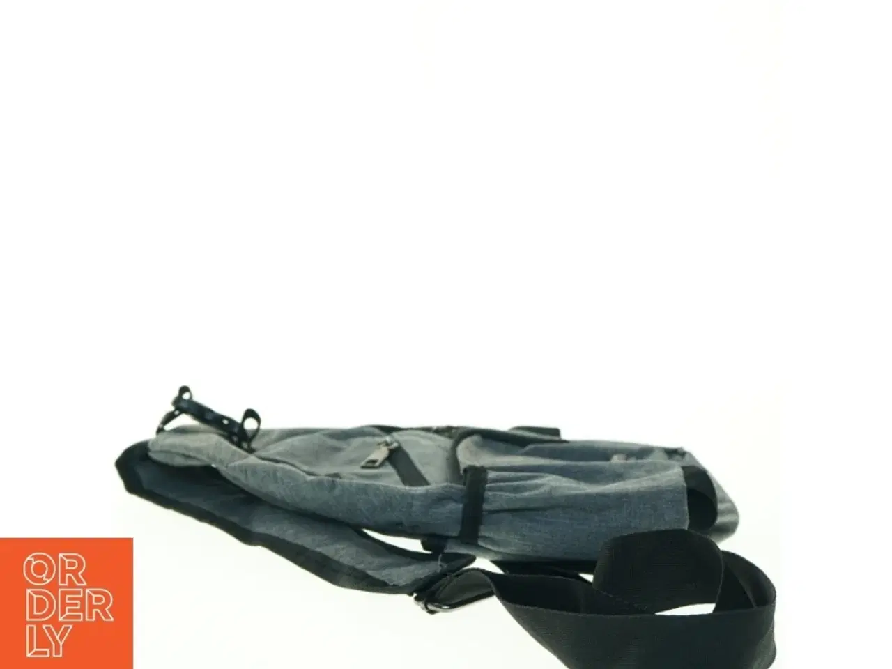 Billede 4 - Grå skråtaske (str. 35 x 20 cm)