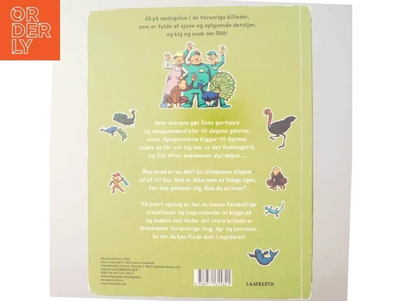 Billede 3 - Kig og snak om Zoo af Lena Lamberth (Bog)