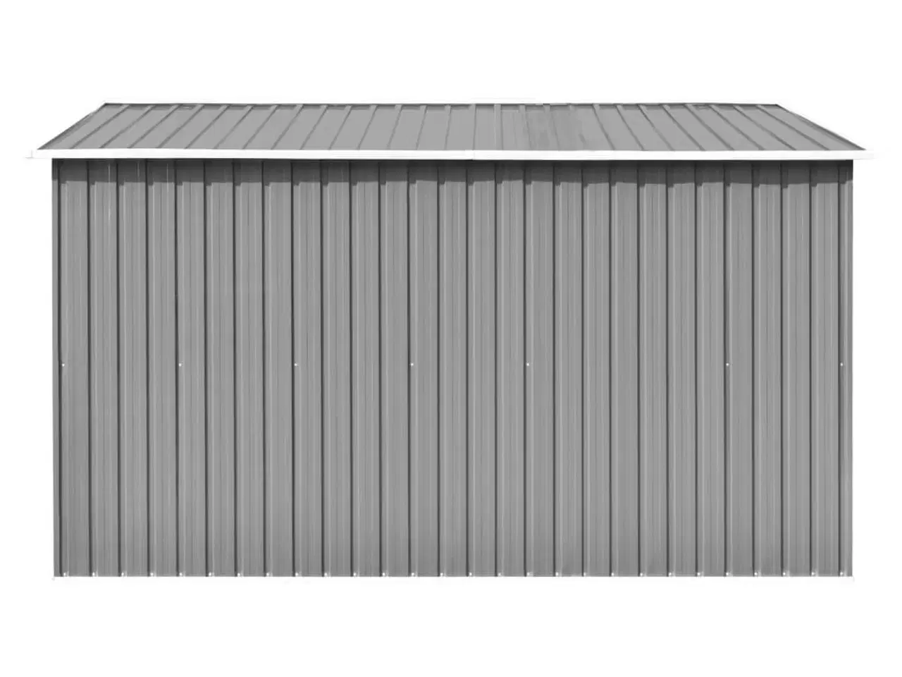 Billede 4 - Haveskur 257x298x178 cm metal grå