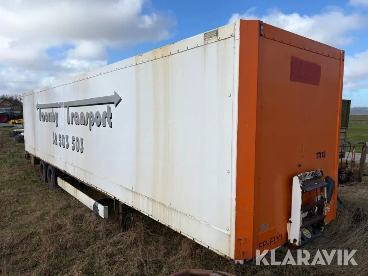 Billede 4 - Sættevogn Krone SZ Lukket Kasse