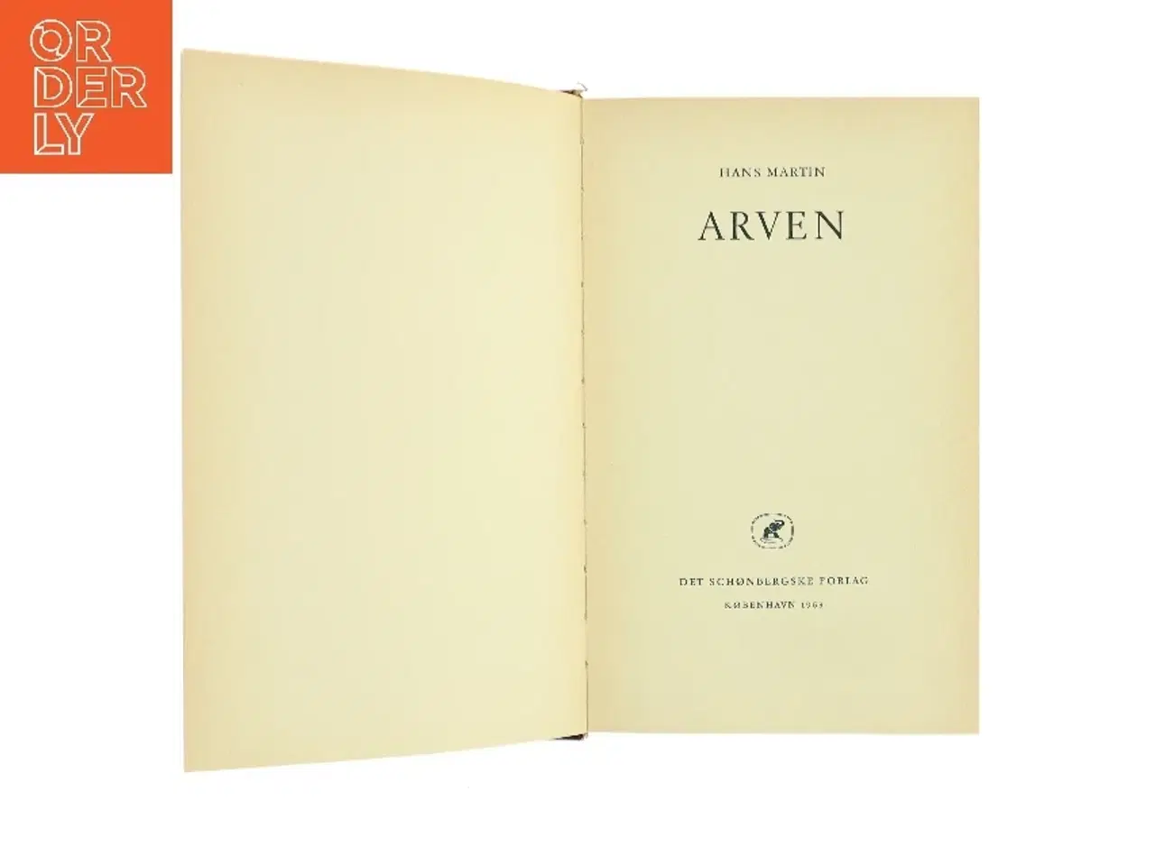 Billede 2 - Antik bog, fin ryg. Arven af Hans Martin (Bog)