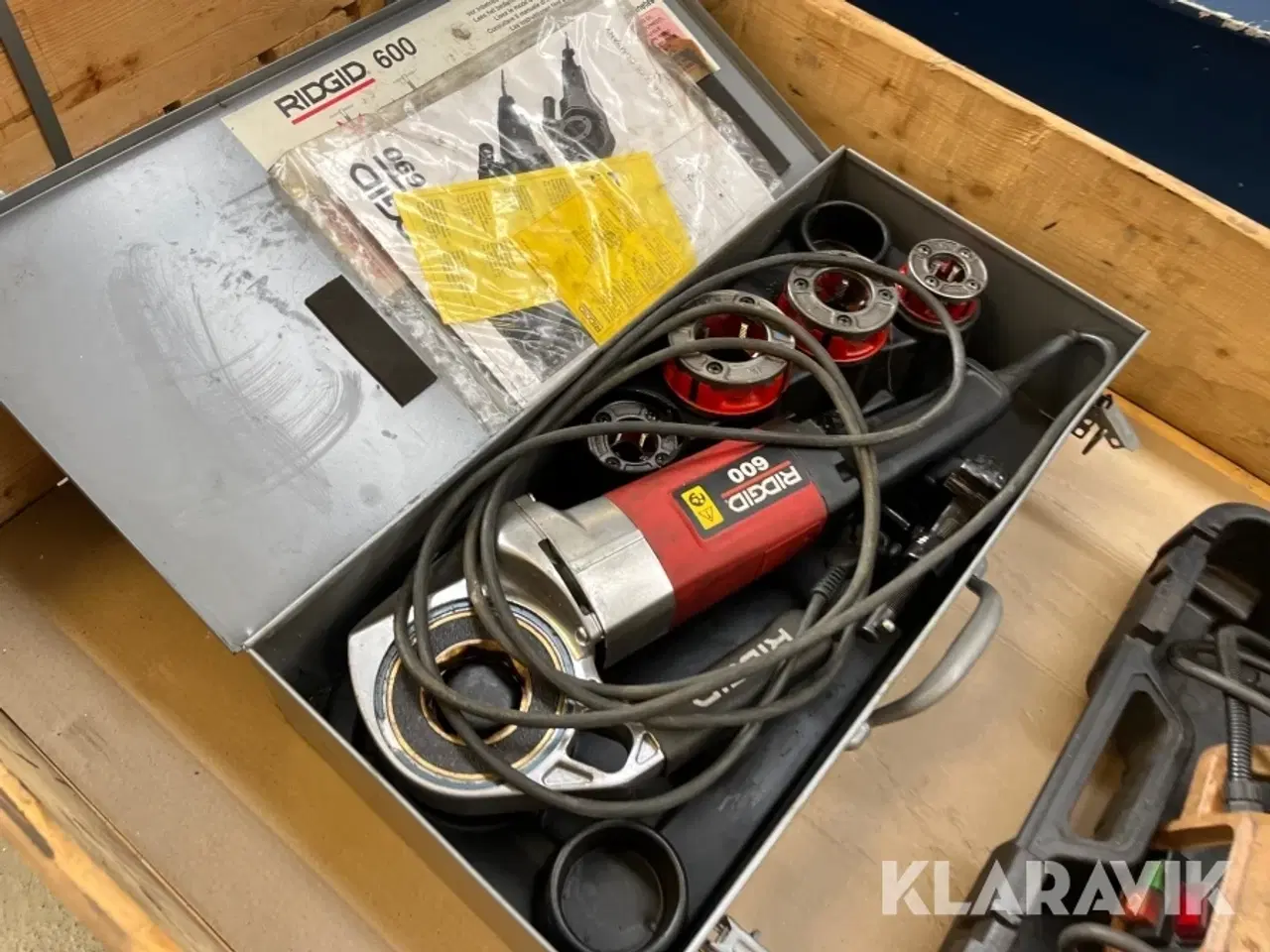 Billede 6 - Gevindskære og magnetboremaskine Rigid 600