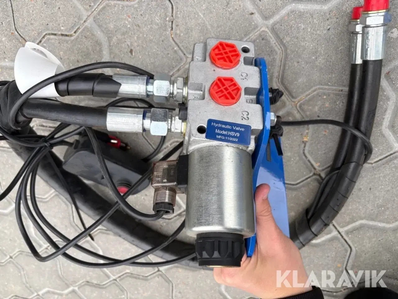 Billede 10 - Elektrisk omskifterventil til hydraulik Hydraulic valve HSV9