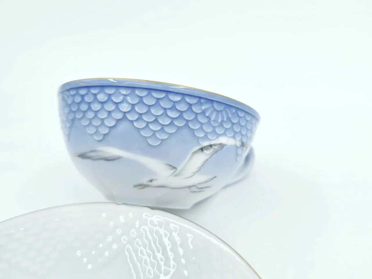 Billede 5 - Mågestel tekopper med guldkant 1 sortering Porcelæ