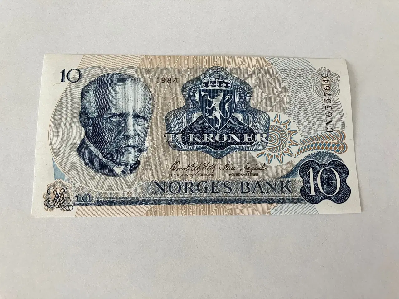 Billede 1 - 10 Kroner Norge 1984