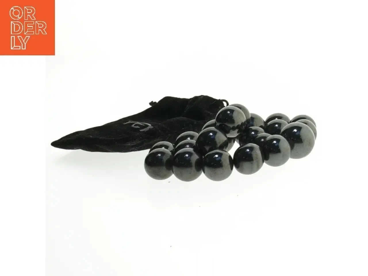 Billede 1 - Magnetkugler med opbevaringspose fra Peru (str. 10 x 7,5 cm)