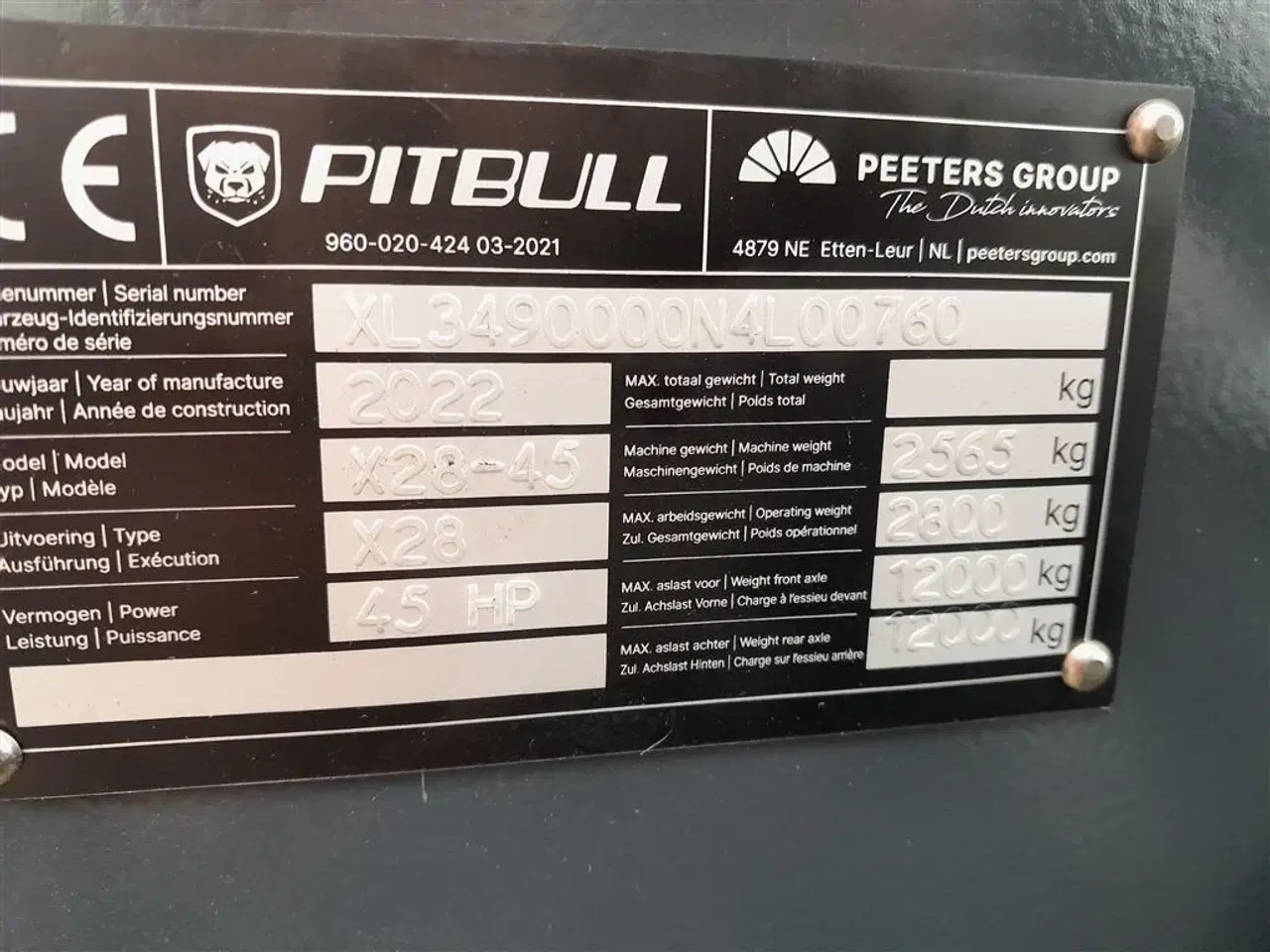 Billede 17 - Pitbull X28-45 Plus DK