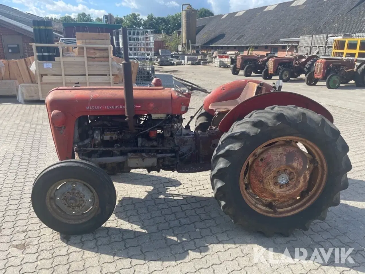 Billede 2 - Veterantraktor Massey-Ferguson 35