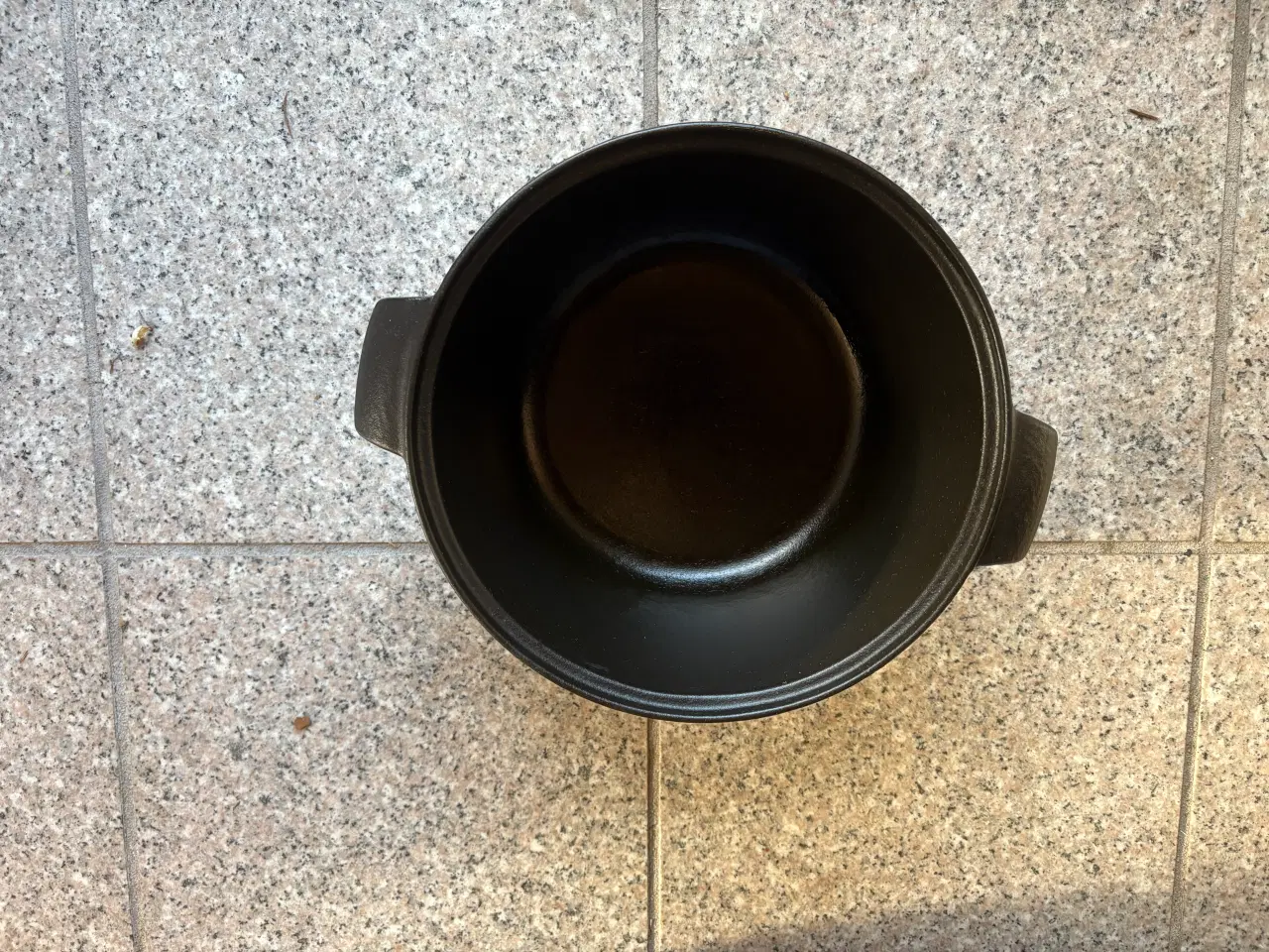 Billede 3 - Fin sort 4,8 l COPCO støbejernsgryde m. Låg