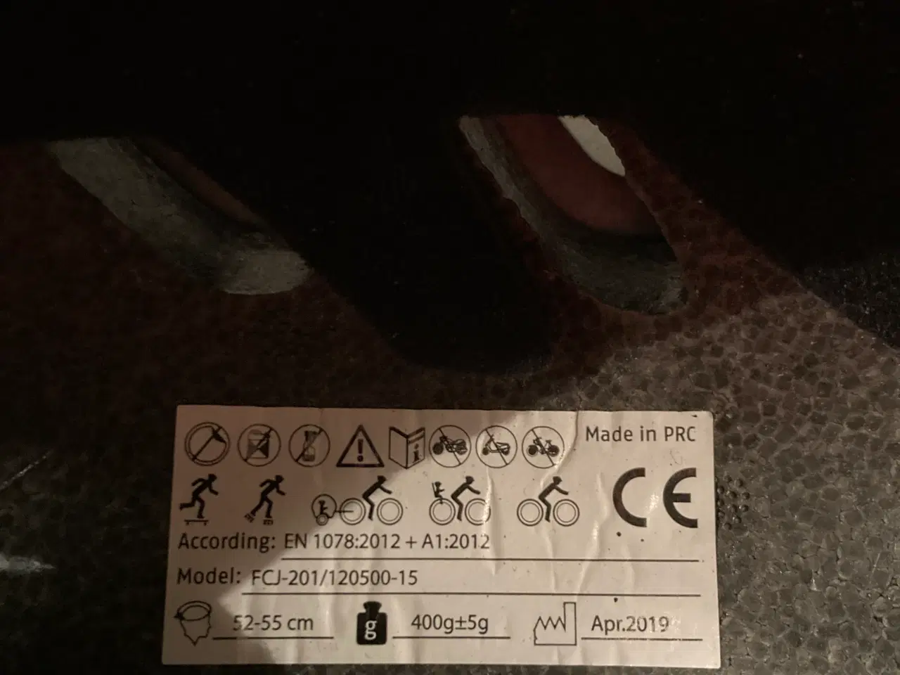 Billede 5 - Matblå cykelhjelm, kun lidt brugt