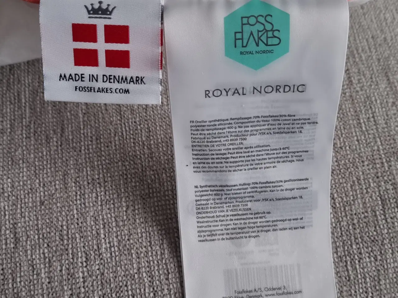Billede 4 - Hovedpuder, 2 stk.