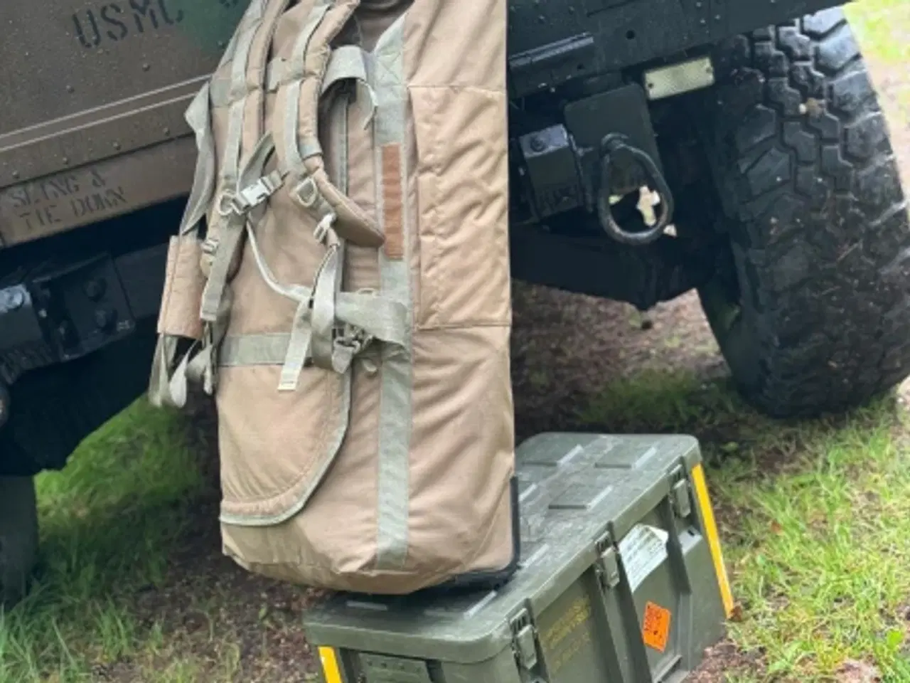 Billede 2 - Udstyrstaske M/17 trolley 