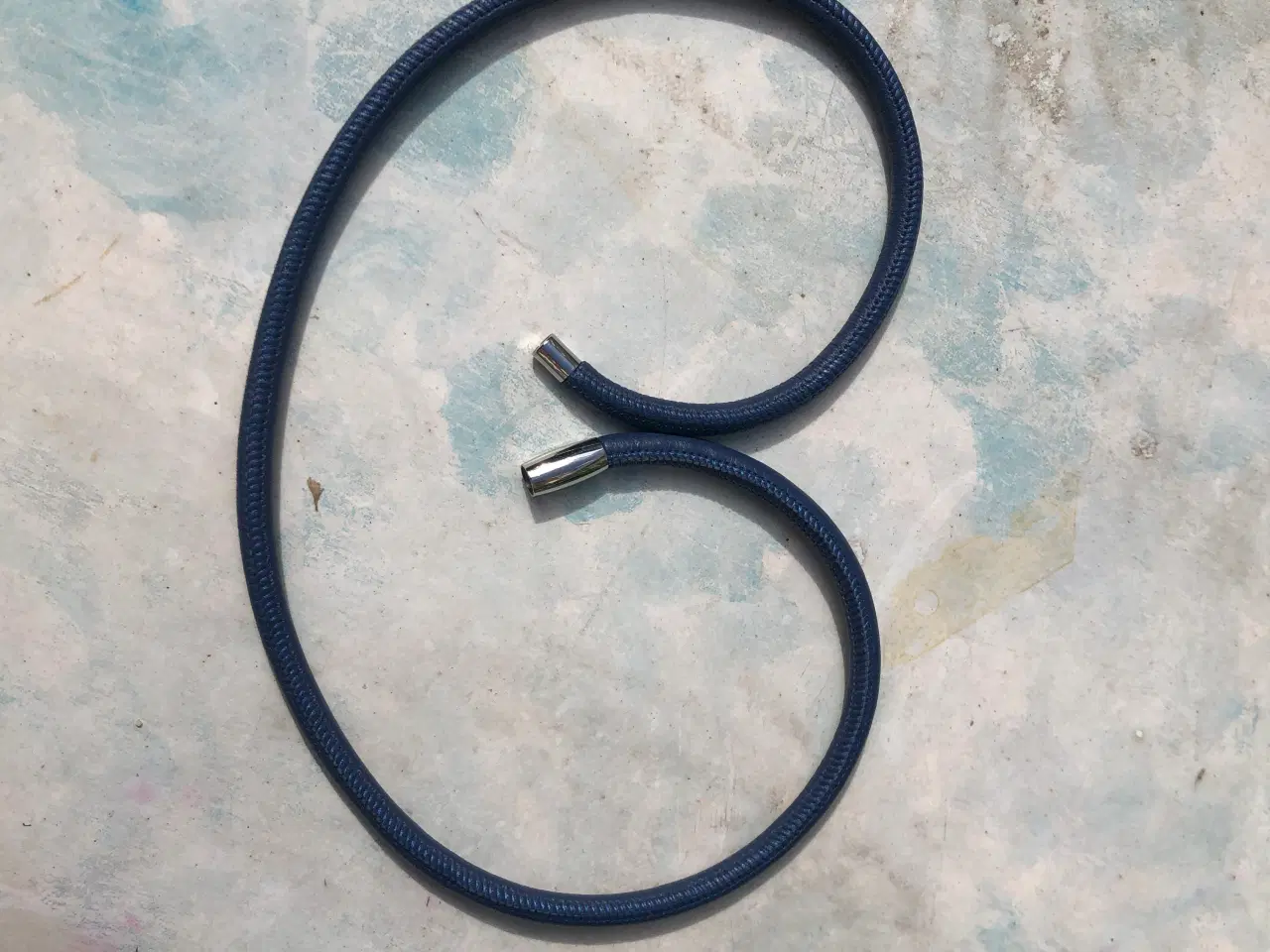 Billede 4 - Endless armbånd i blå læder