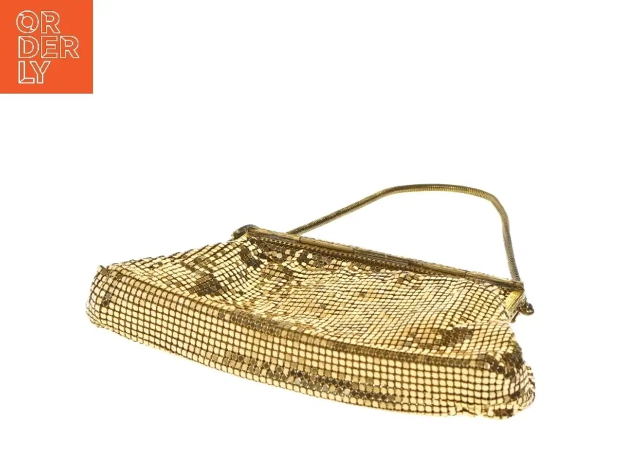 Billede 4 - Guld håndtaske med pung (str. 20x10 cm)