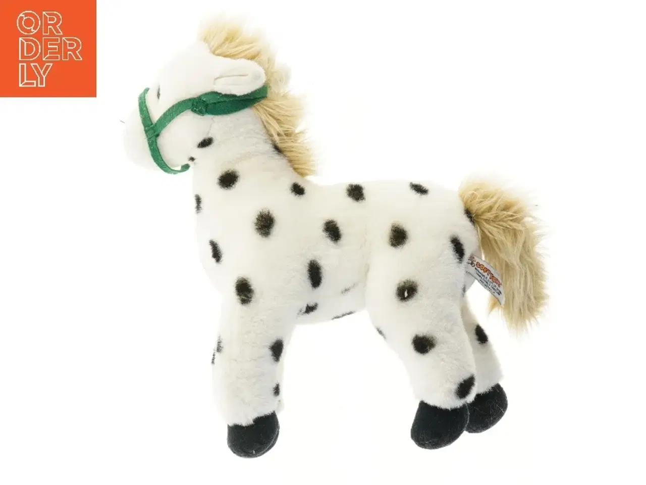 Billede 2 - Plys legetøjshest fra Softtoys (str. 33x37 cm)