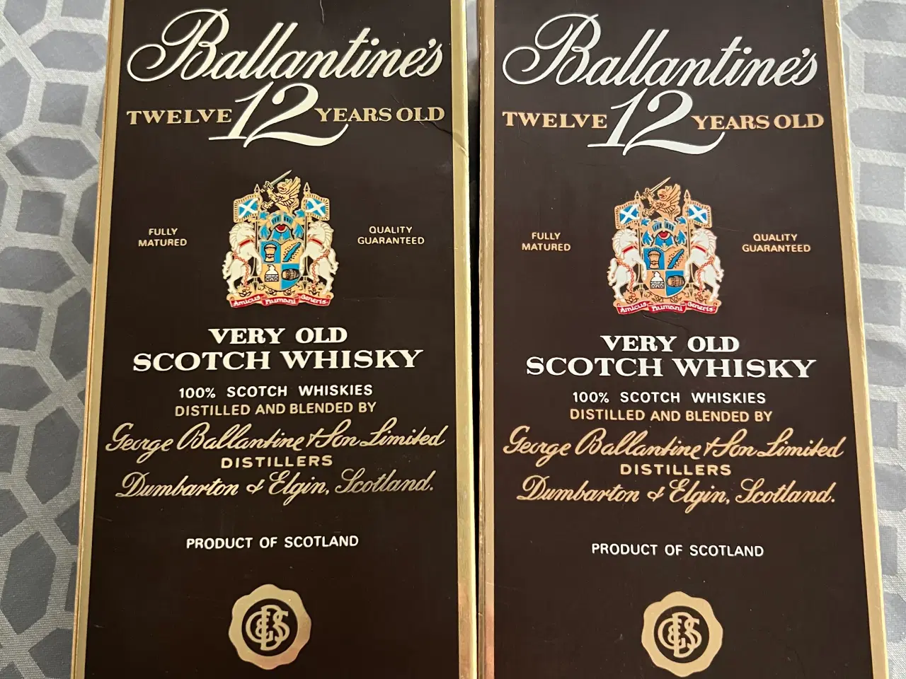 Billede 1 - Ballantines whisky -12 år old 2 flasker