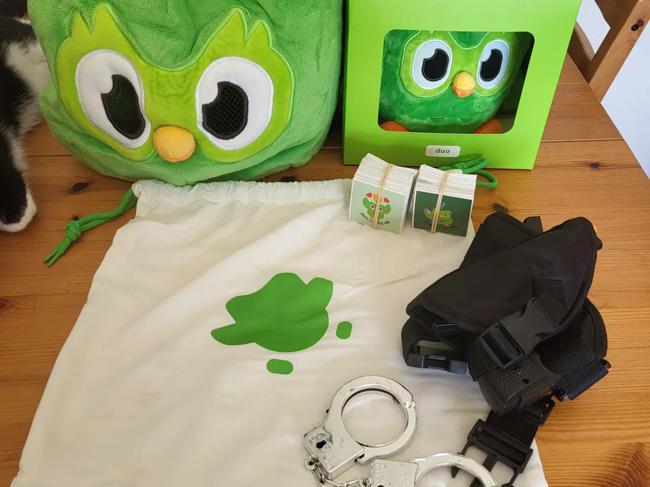 Billede 4 - Duolingo håndlanger cosplay + plush