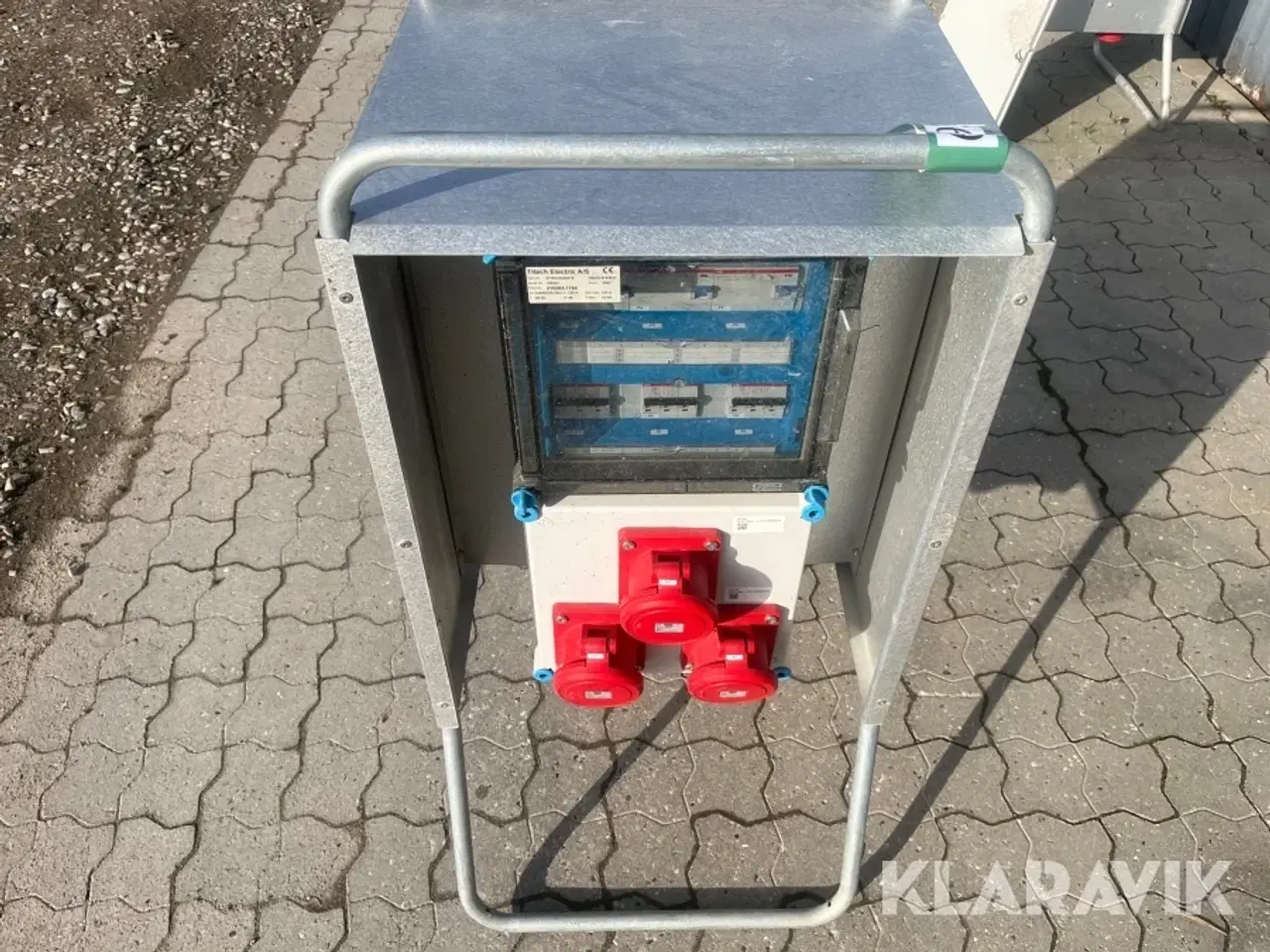 Billede 2 - Byggestrømstavle TITECH ELEKTRIC 125A 1 styk