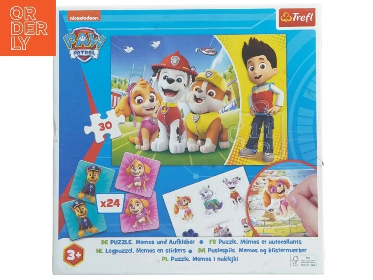 Billede 1 - Paw Patrol puslespil 30 brikker fra Trefl (str. 30 brikker)