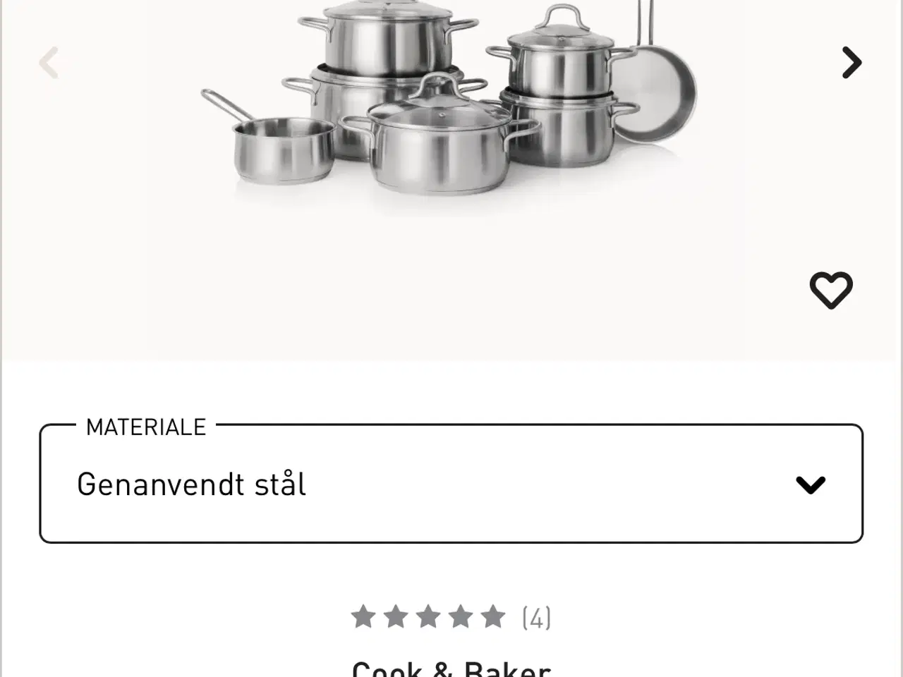 Billede 3 - Cook & baker grydesæt 