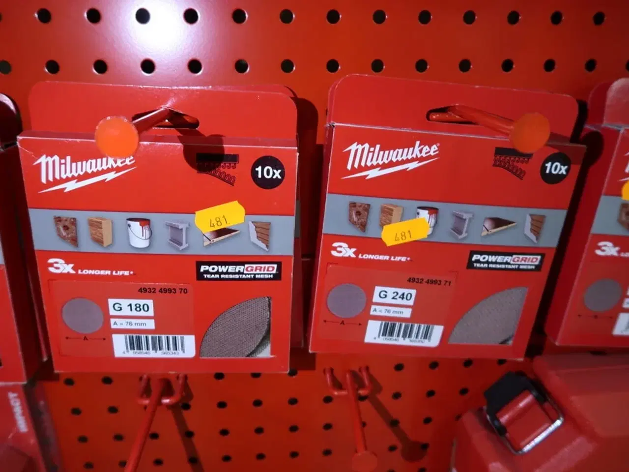 Billede 3 - Div. Slibeskiver MILWAUKEE