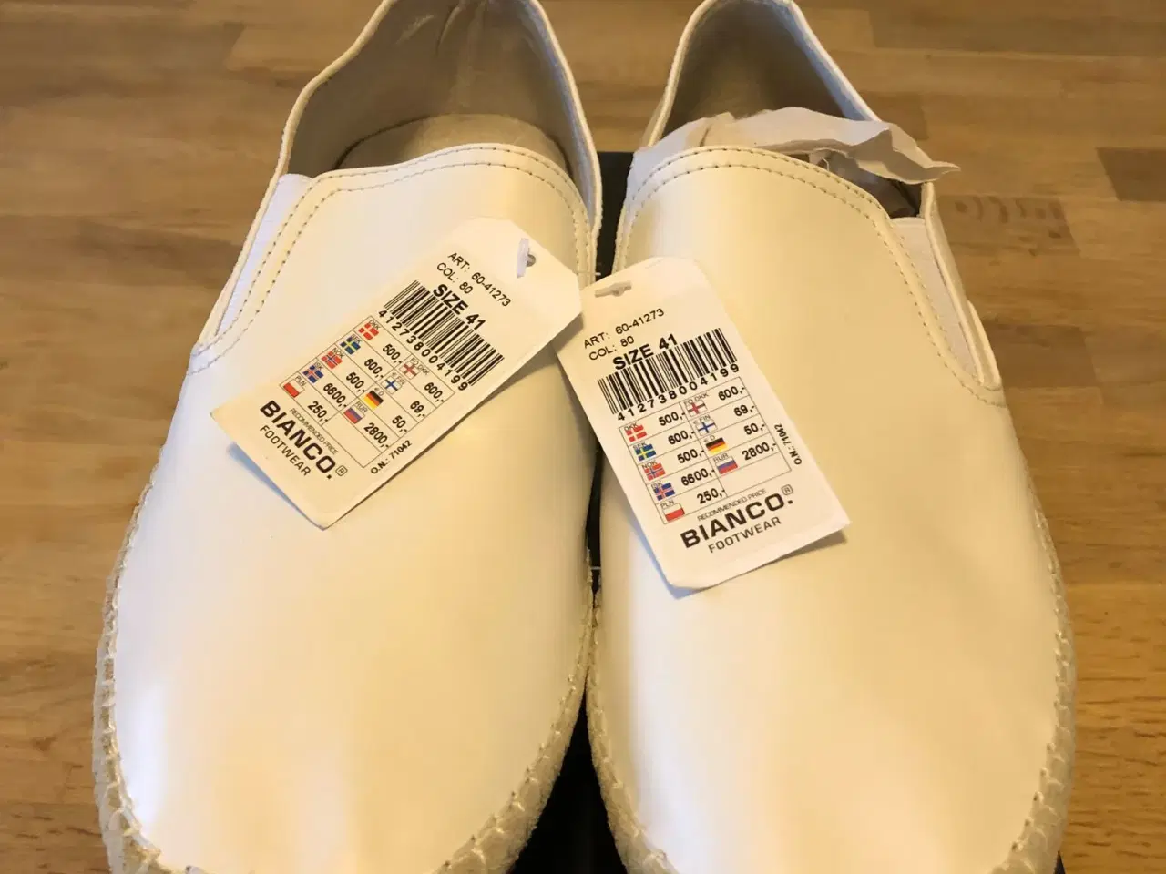 Billede 3 - Bianco læder sko