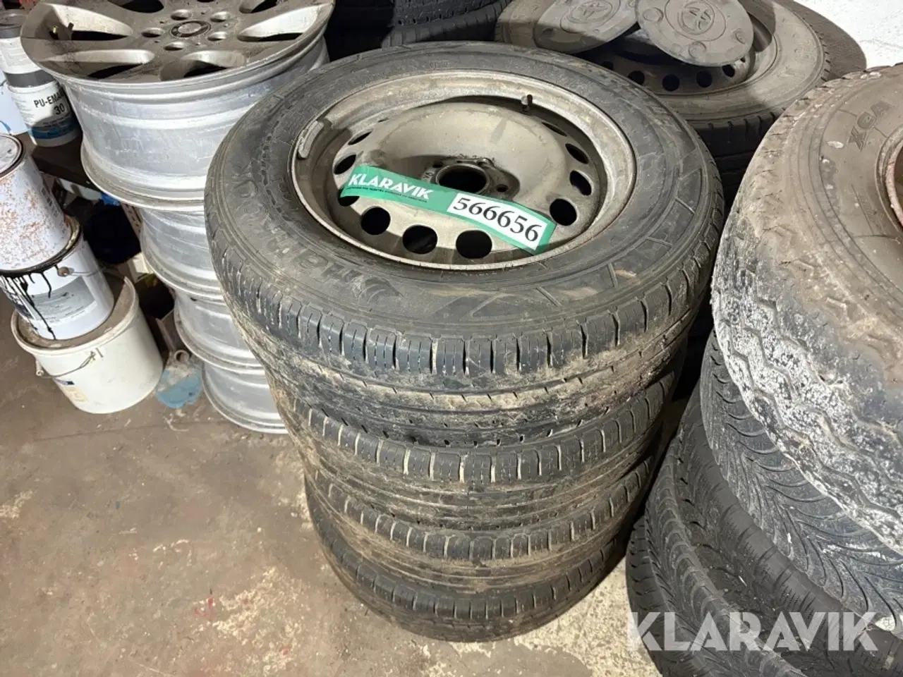 Billede 7 - Blandet lot dæk Hankook, Michelin, kleber, BMW, Toyota
