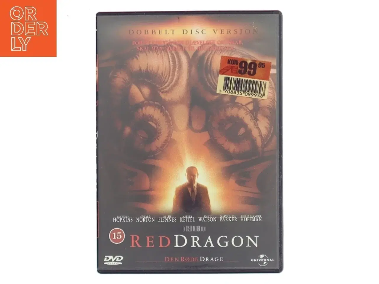 Billede 1 - Red Dragon med Anthony Hopkins (DVD)
