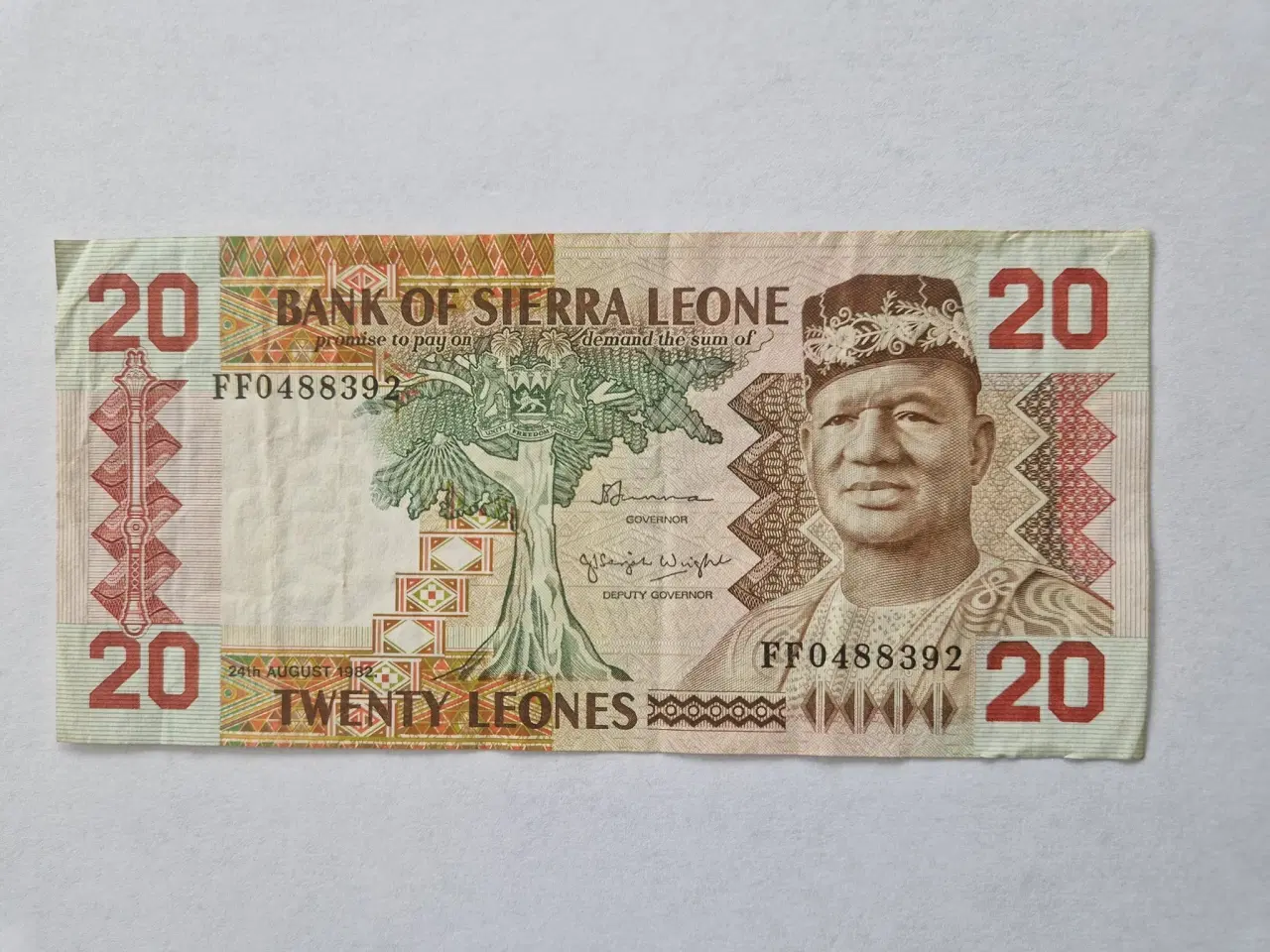 Billede 1 - 20 Leones Sierra Leone